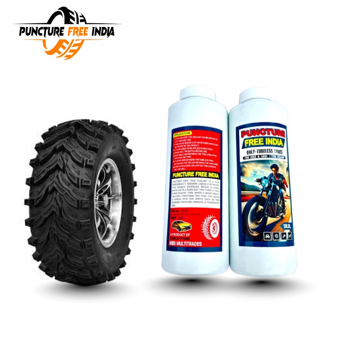 Tubeless Tyre Sealant for Bike by Puncture Free India